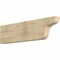 Ekena Millwork Carmel Rough Sawn Rafter Tail, Douglas Fir, 4"W x 12"H x 48"L RFT04X12X48CAR00RDF - alternate 1